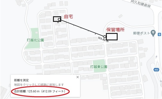 これで完璧 保管場所所在図の書き方